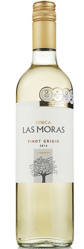 Вино Pinot Grigio Las Moras біле напівсухе 13%