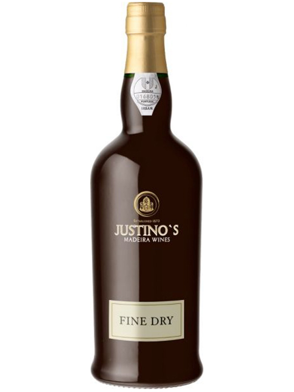 Вино мадейра Madeira Fine Dry Justino's біле сухе 19%