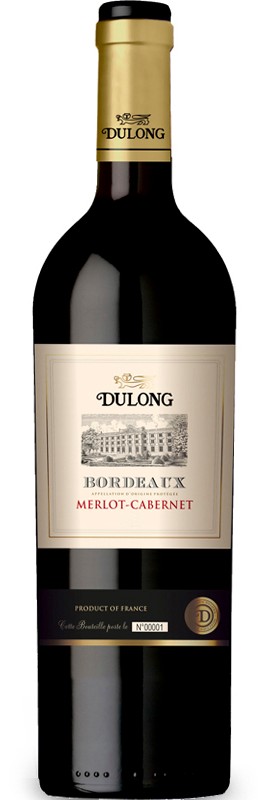 Вино Merlot — Cabernet Dulong Bordeaux червоне сухе 13%