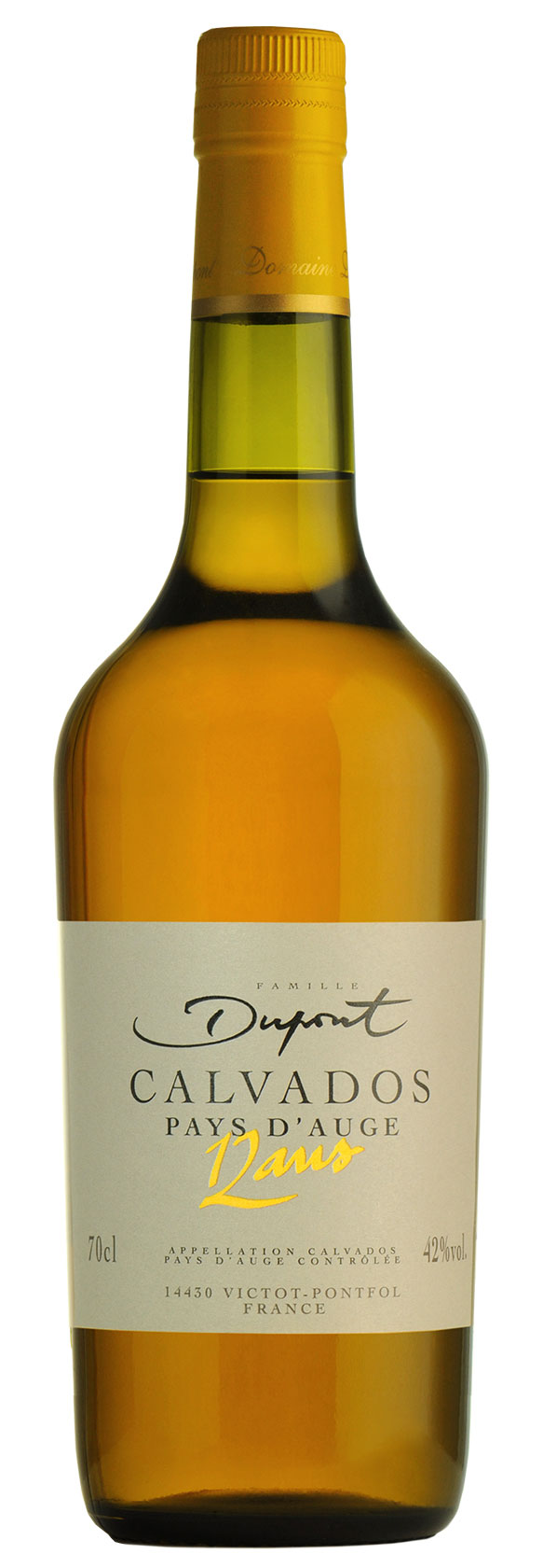 Кальвадос Domaine Dupont Pays d`Auge 12 ans