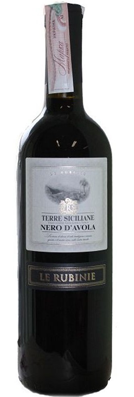 Вино Nero d'Avola Le Rubinie червоне сухе