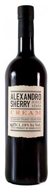 Вино херес Cream Alexandro 8 років 18%
