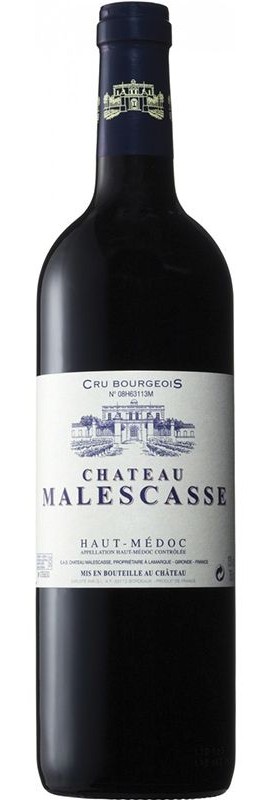 Вино Haut-Medoc Chateau Malescasse 2012 рік червоне сухе