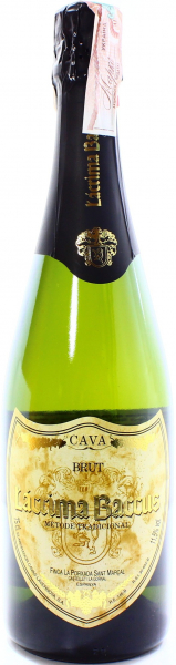 Вино ігристе Lacrima Baccus Brut біле брют 11.5%