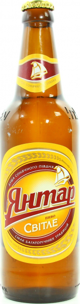 Пиво світле Янтар бут 4.4%