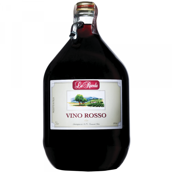 Вино Verga Le Rovole Vino Rosso червоне сухе 10%