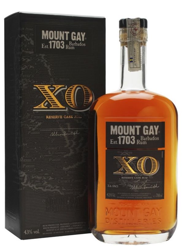 Ром Mount Gay Extra old від 8 років витримки 43% в подарунковій упаковці