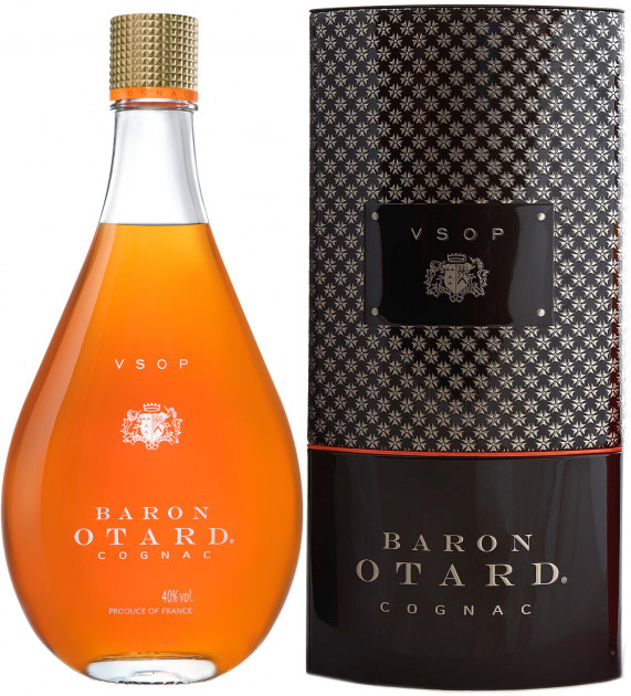 Коньяк Baron Otard VSOP від ​​4.5 років витримки 40% в металевій упаковці
