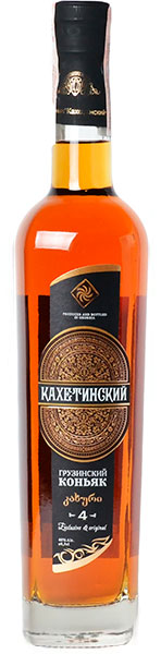 Коньяк Кахетинський 4 роки витримки 40%