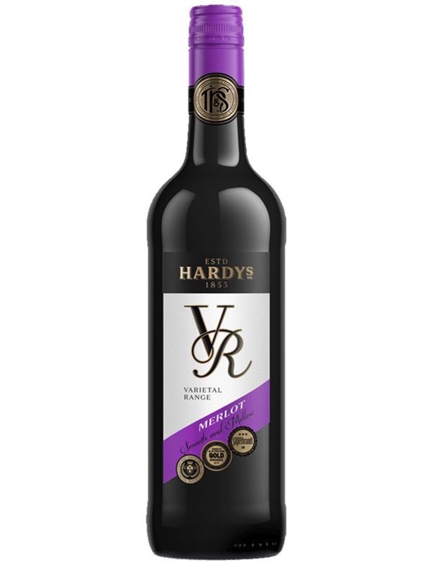 Вино Merlot VR Hardys червоне напівсухе 13%