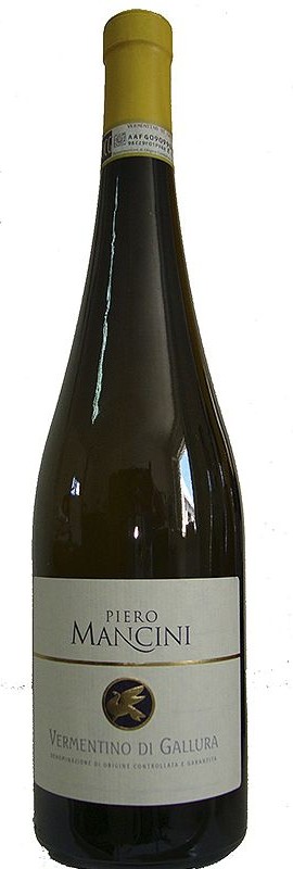Вино Vermentino di Gallura Piero Mancini біле сухе