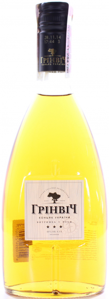 Коньяк Грінвіч 3* 40%