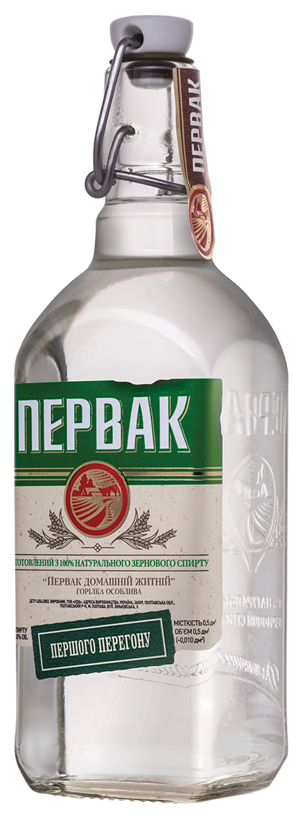 Горілка Первак Домашній Житній 40%