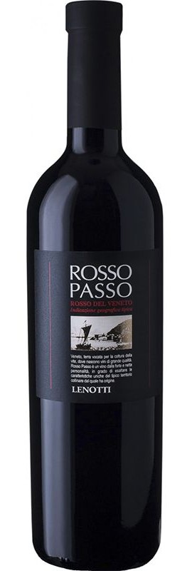 Вино Rosso Passo Lenotti червоне напівсухе