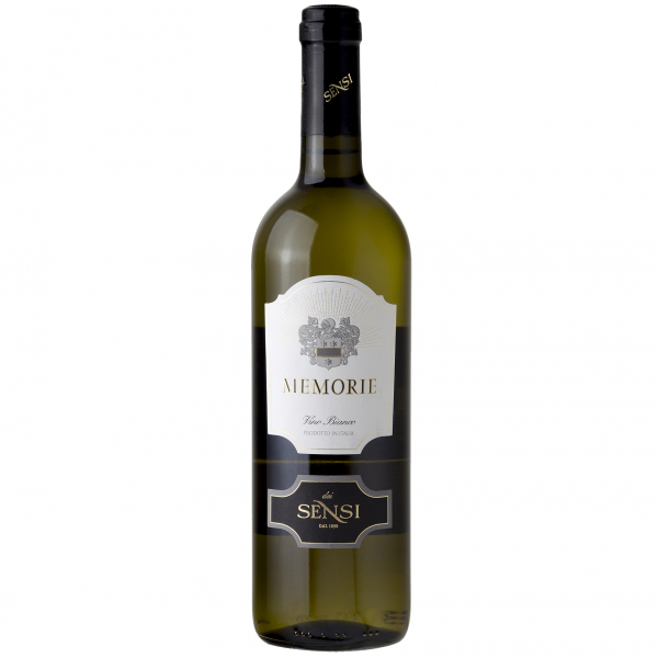 Вино Memorie Sensi біле сухе 12.5%
