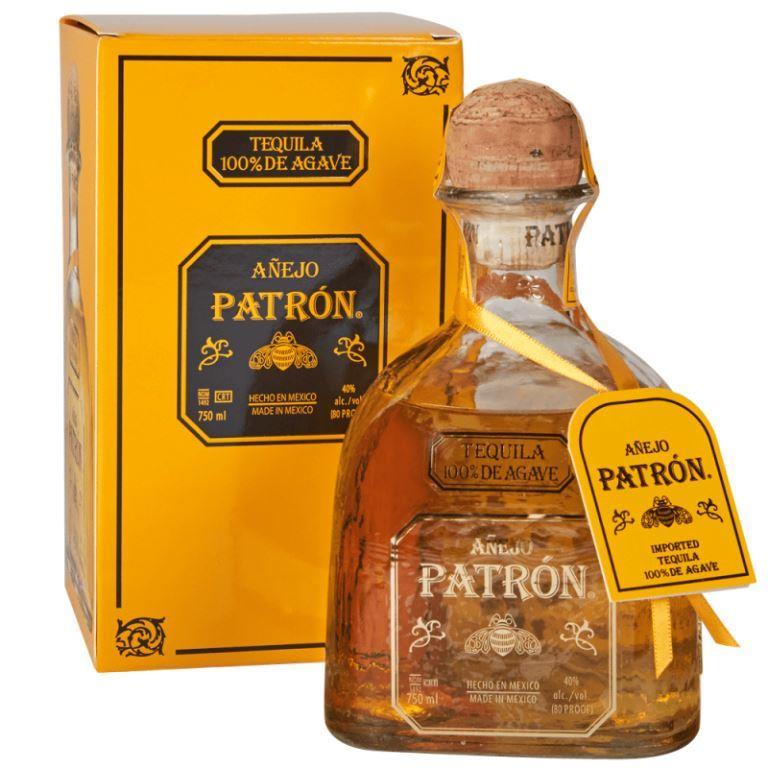 Текіла Patron Anejo 40% в подарунковій упаковці