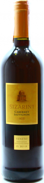 Вино Sizarini Cabernet Sauvignon червоне сухе 11%