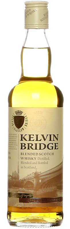 Віскі Glasgow Whisky Limited Kelvin Bridge витримка 3 роки 40%