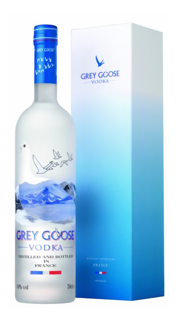 Горілка Grey Goose в подарунковій коробці 40%