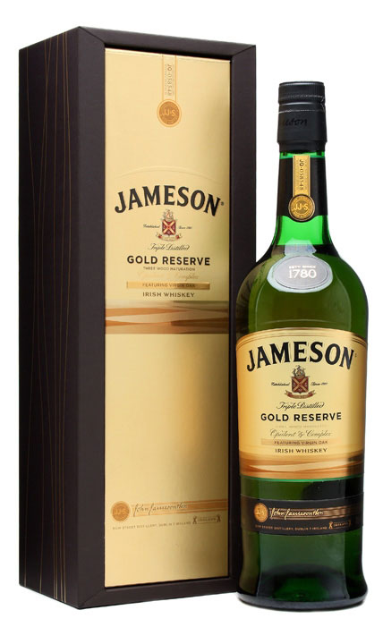 Віскі Jameson Gold Reserve 40% в подарунковій упаковці