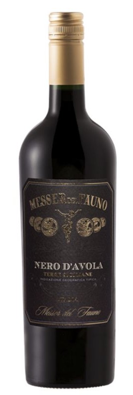Вино Nero d'Avola Messer del Fauno червоне сухе 13%