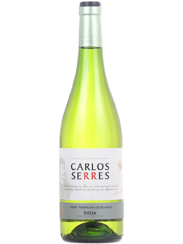 Вино Viura — Tempranillo blanco Rioja Carlos Serres біле сухе 12.5%