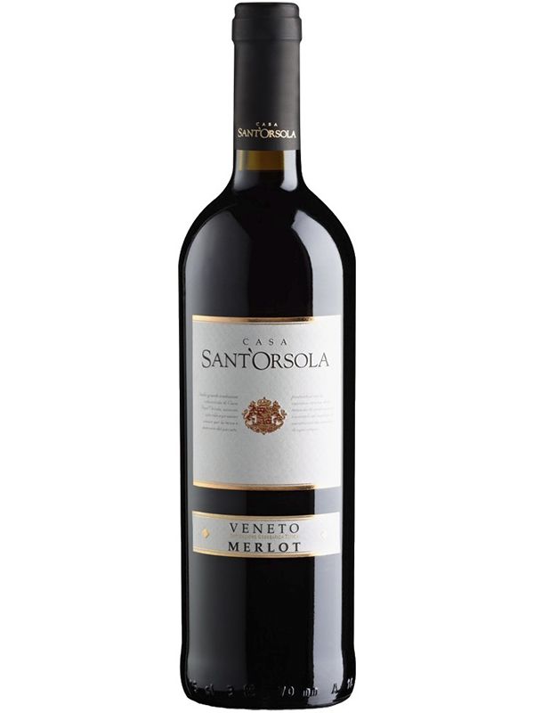 Вино Merlot del Veneto Sant'Orsola червоне сухе 11%