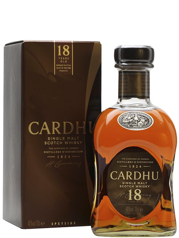 Віскі Cardhu 18 років витримки 40%