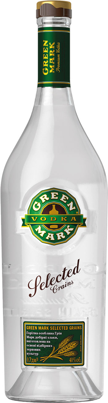 Горілка Green Mark Добірні злаки 40%