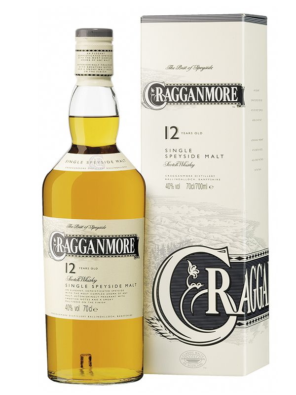 Віскі Cragganmore 12 років витримки 40% в коробці