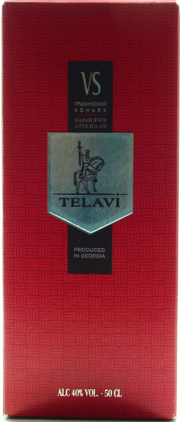 Коньяк Telavi VS в коробці 40%