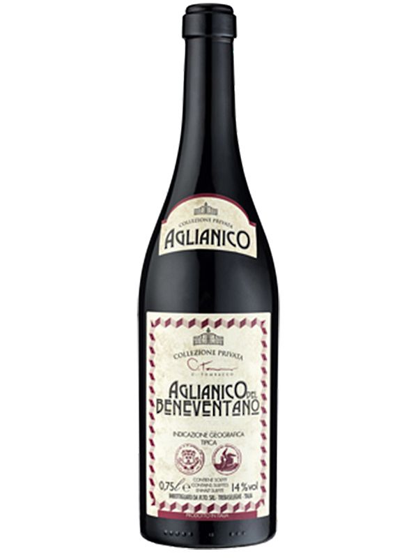 Вино Aglianico Beneventano Collezione Privata Tombacco червоне сухе 14%