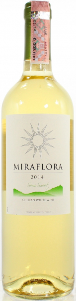 Вино Miraflora Santa Carolina біле напівсолодке 11.5%
