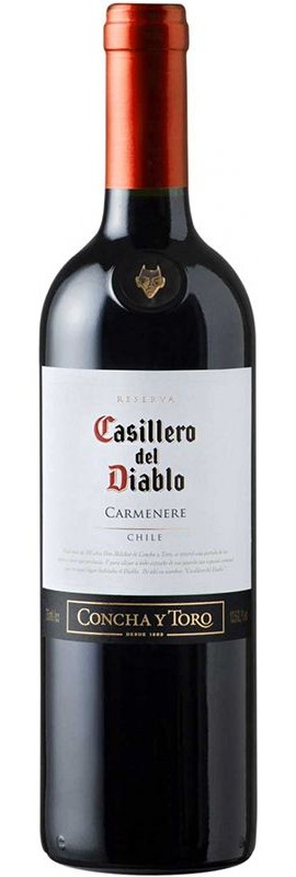 Вино Carmenere Casillero del Diablo червоне сухе 13.5%