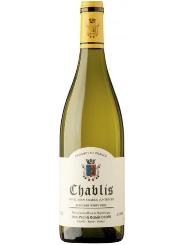 Вино Chablis Jean-Paul & Benoit Droin біле сухе