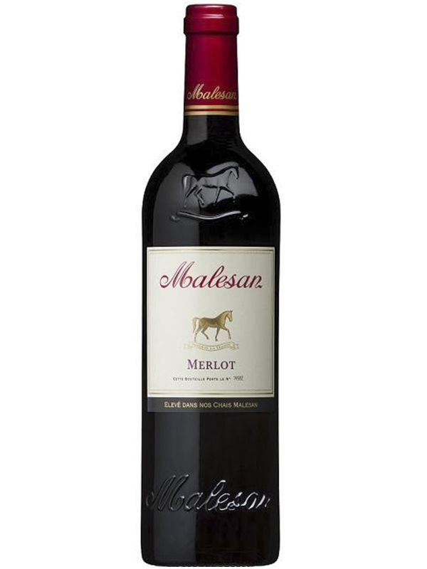 Вино Merlot Malesan червоне сухе 13%