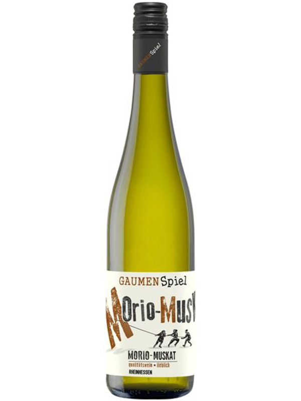 Вино Morio-Muskat Gaumenspiel біле солодке 9.5%
