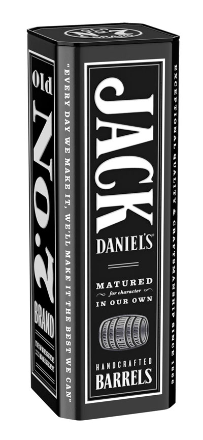Віскі Jack Daniel's Old No.7 40% в металевій коробці