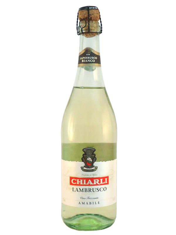 Вино ігристе Chiarli Lambrusco Bianco біле солодке 7.5%