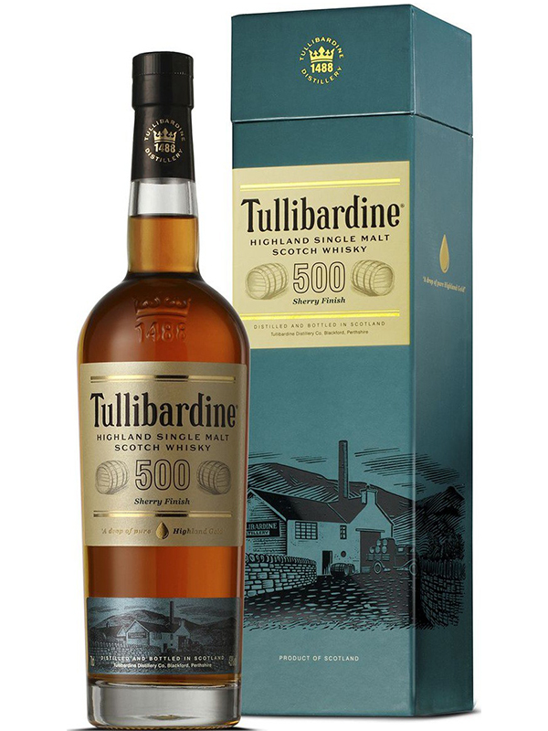 Віскі Tullibardine Sherry Finish 500 43%