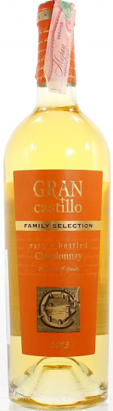 Вино Bodegas Gran Castillo Selection Chardonnay біле напівсухе 12.5%