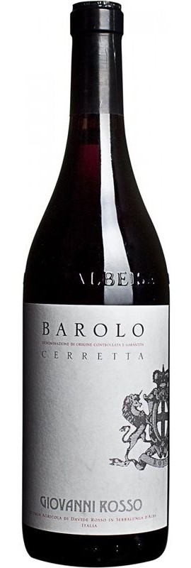 Вино Barolo "Cerretta" Giovanni Rosso червоне сухе