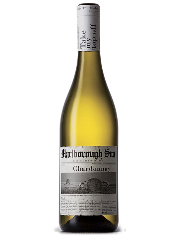 Вино Chardonnay Marlborough Sun Saint Clair біле сухе 13%