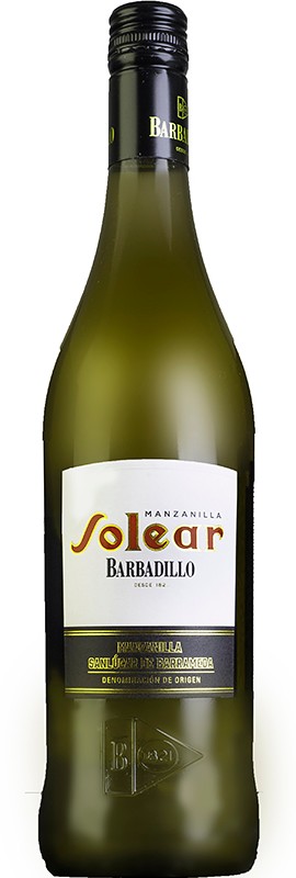 Вино херес Solear Manzanilla Barbadillo біле сухе 15%