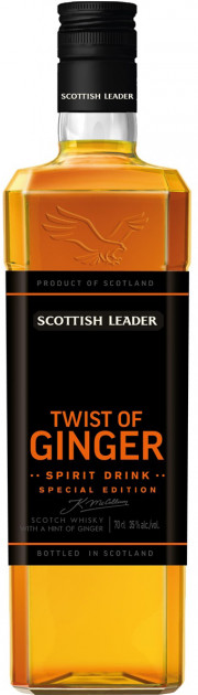 Виски Scottish Leader Twist of ginger 35%