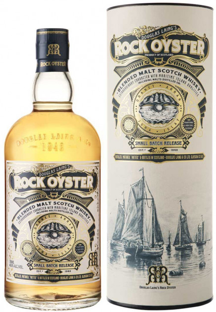 Віскі Douglas Laing Rock Oyster 46.8% в тубусі