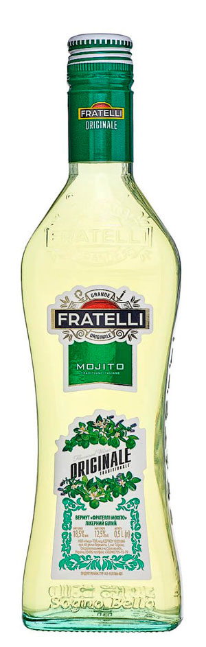 Вермут Fratelli Мохіто лікерний білий