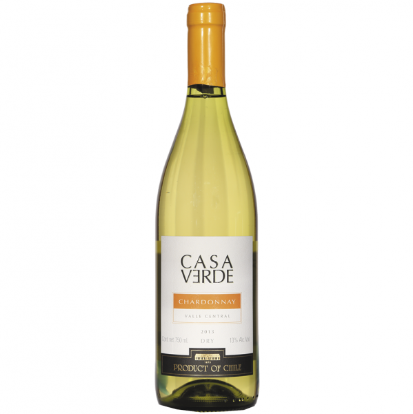 Вино Casa Verde Chardonnay біле сухе 13%