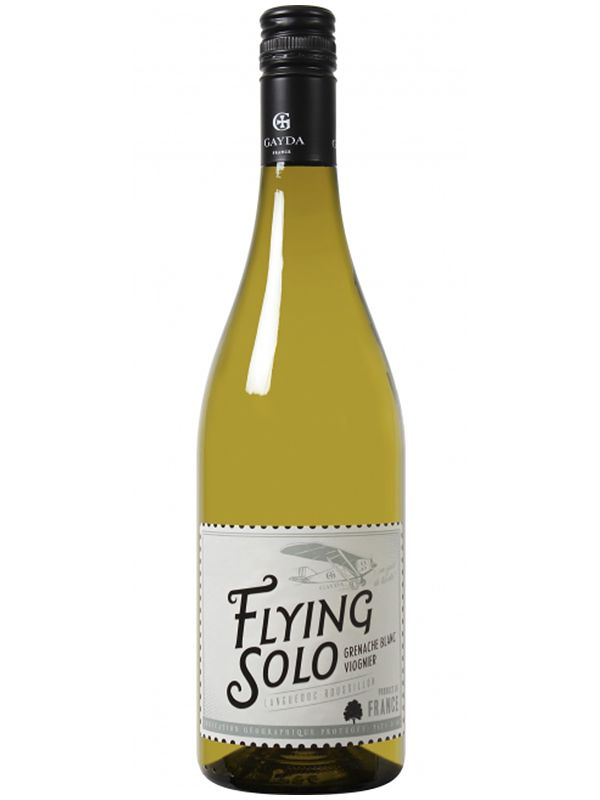Вино Grenache-Viognier Flying Solo біле сухе 12.5%