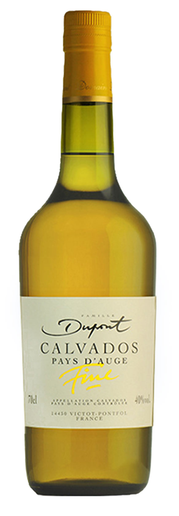 Кальвадос Domaine Dupont Pays d`Auge Fine